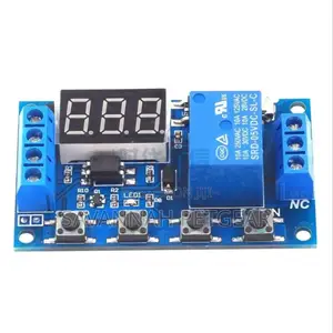 1-Channel Power Relay Module With Adjustable Timing Cycle