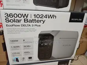 Ecoflow Delta 3 Plus – Portable Power Station (1024wh, 1800w)