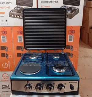 Eurochef 3 Gas +1 Electric Table Top Cooker