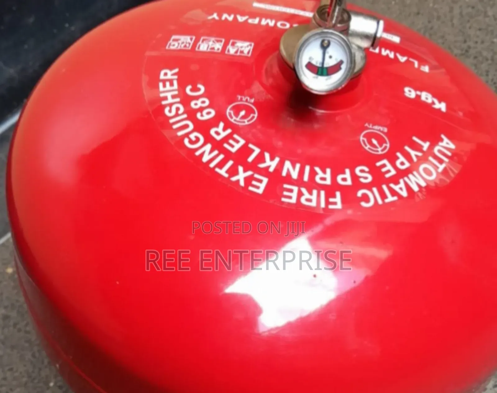 9kg Automatic Fire Extinguisher 
 DCP
