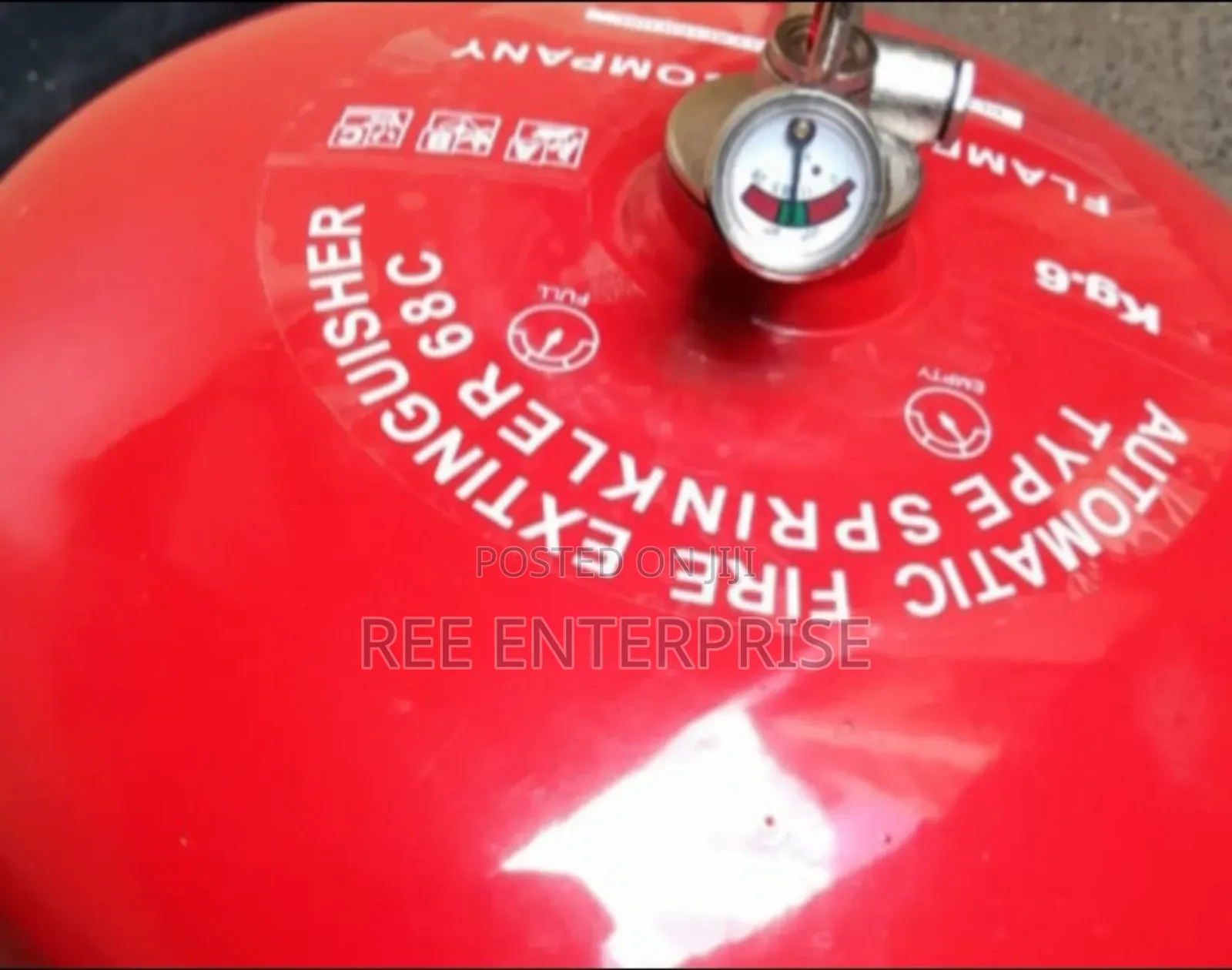 6kg Automatic Brand New Fire Extinguisher