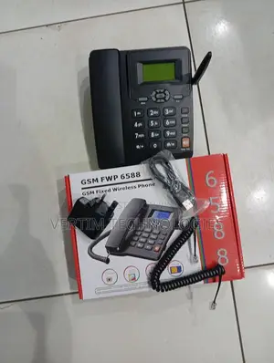 High Capacity Phonebook Dual Sim GSM Fixed Desktop Phone