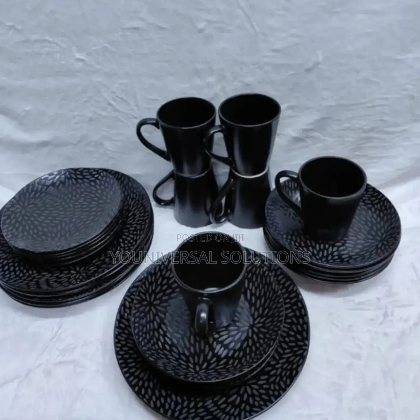 24pcs Leaf Dinner Set