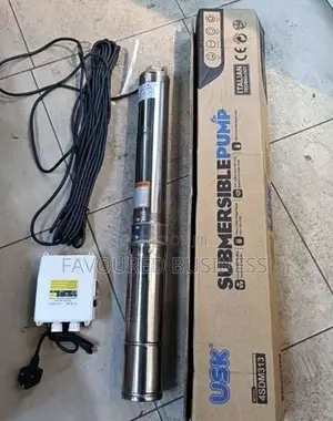 Heavy-Duty 1hp Submersible Borehole Pump - 4sdm3/13 (93m Head)