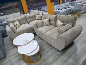 *Soft Cushion 5 Seater Family Sofa
