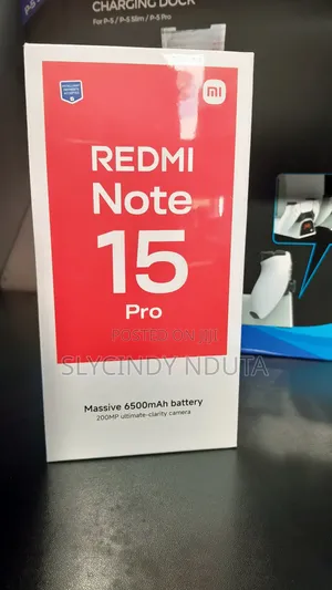 New Xiaomi Redmi Note 15 Pro 256 GB Black