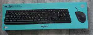 Logitech Wired Keyboard and Mouse Mk120