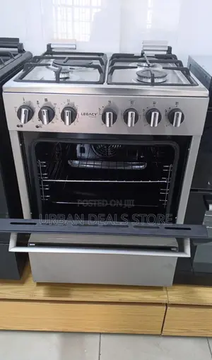 60×60 Legacy 3+1 Gas Cooker With Electric Oven and Food Warmer