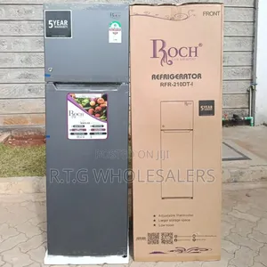 Roch 168l 2 Door Refrigerator Top Freezer