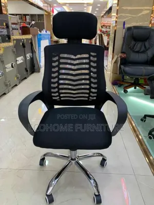 Reclining and Adjustable Headrest Office Chair
