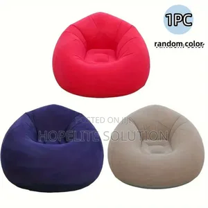 Large Lazy Inflatable Sofa Seat / Inflatable Bean Bag