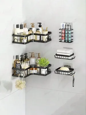 5pc Shower Caddy/Bathroom Organizer