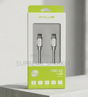 Calus CDC-S8 Is a 1-Meter, 100w Usb-C to Usb-C Charging Cable.