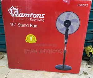 Ramtons Rm/572 - Black Econo Standing Fan -