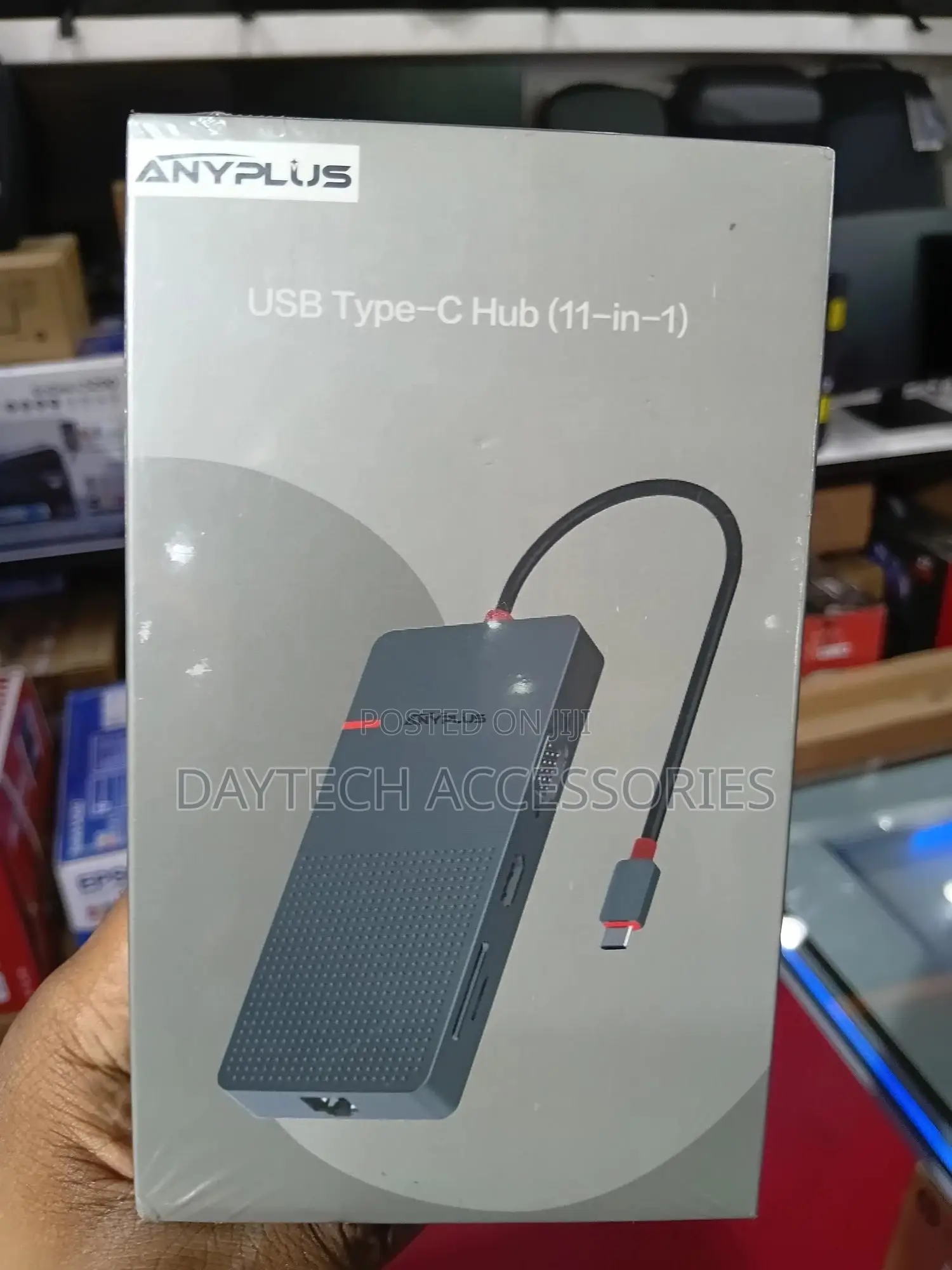 Anyplus 11-in-1 Usb C Hub - Black