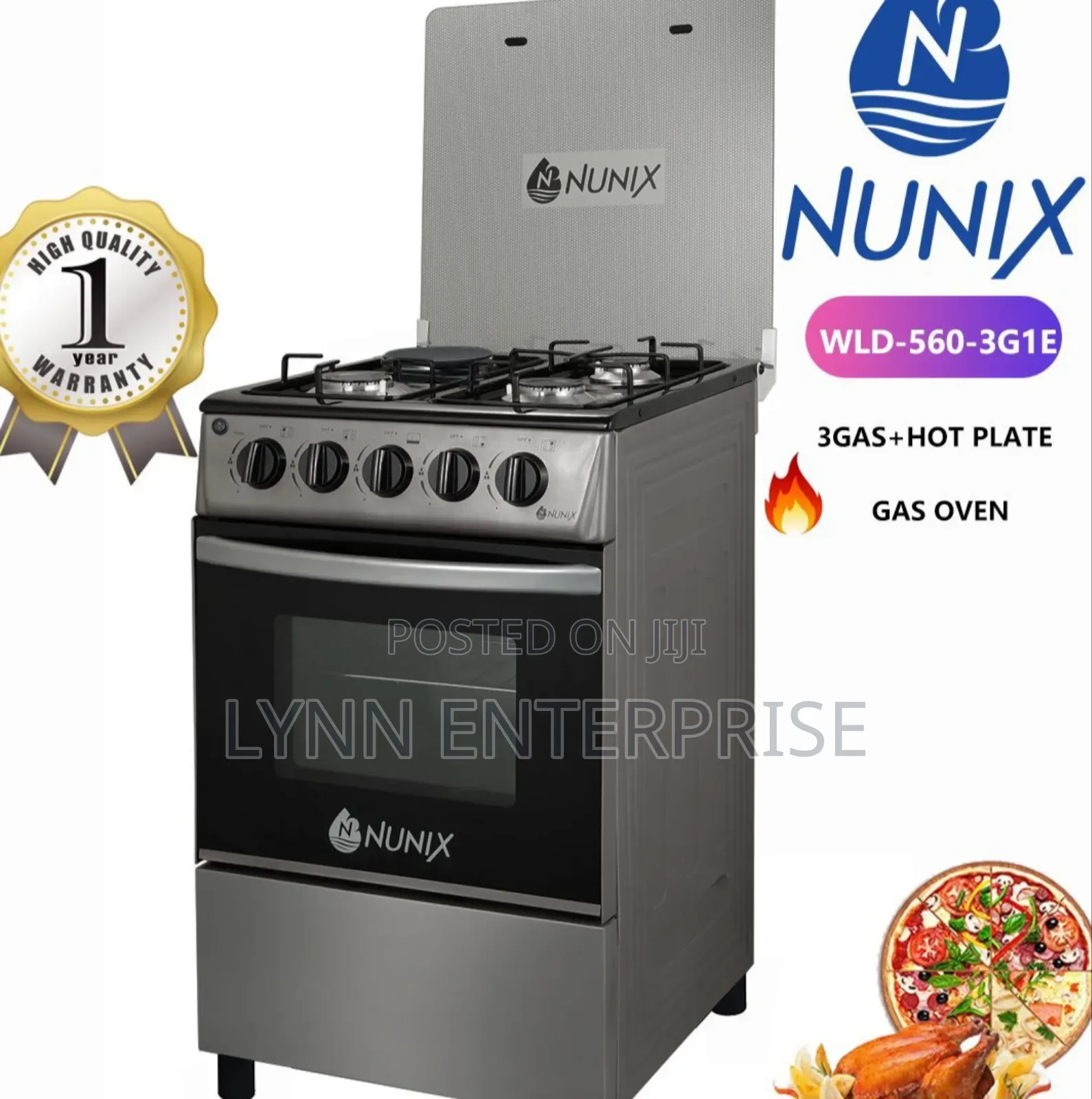 New Model 50*55 Nunix 3+1 Standing Cooker