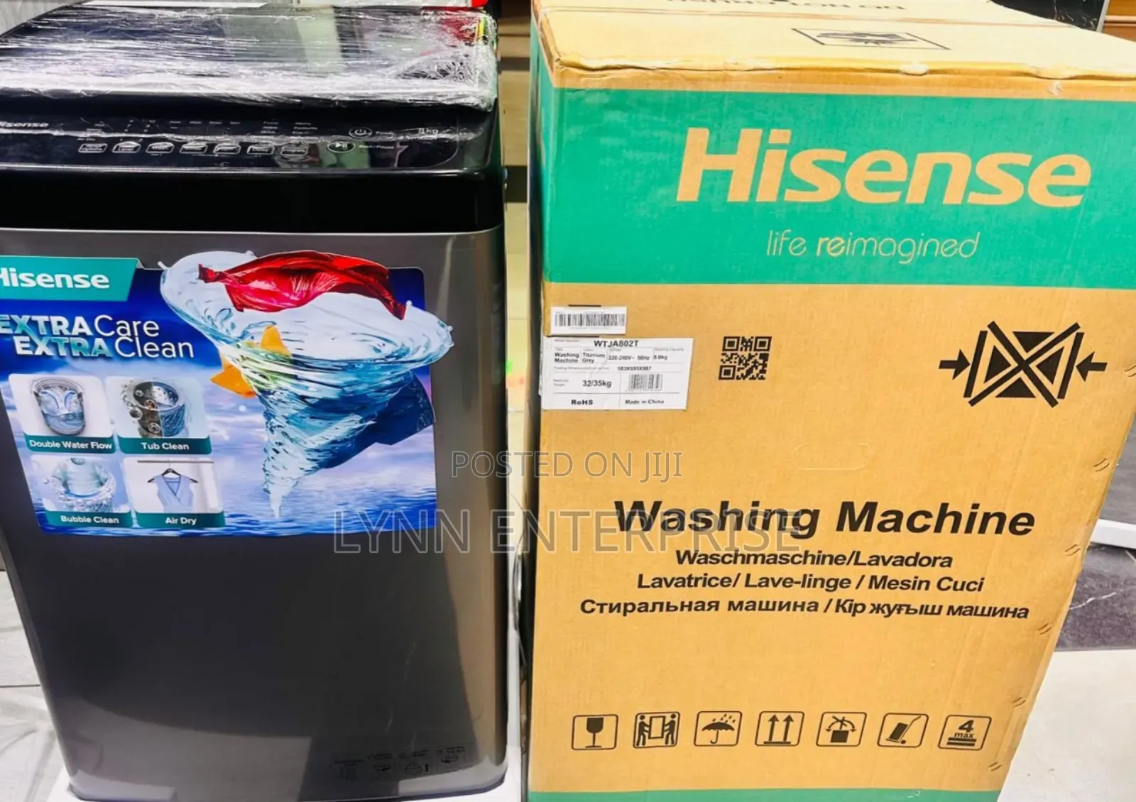 Hisense 11kg Top Load Fully Automatic Washing Machine