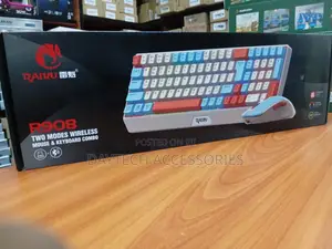 This Is a Raiku R908 Two Modes Wireless Mouse Keyboard Combo.