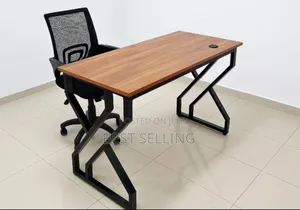 Durable Metallic Stand Table and Office Chair