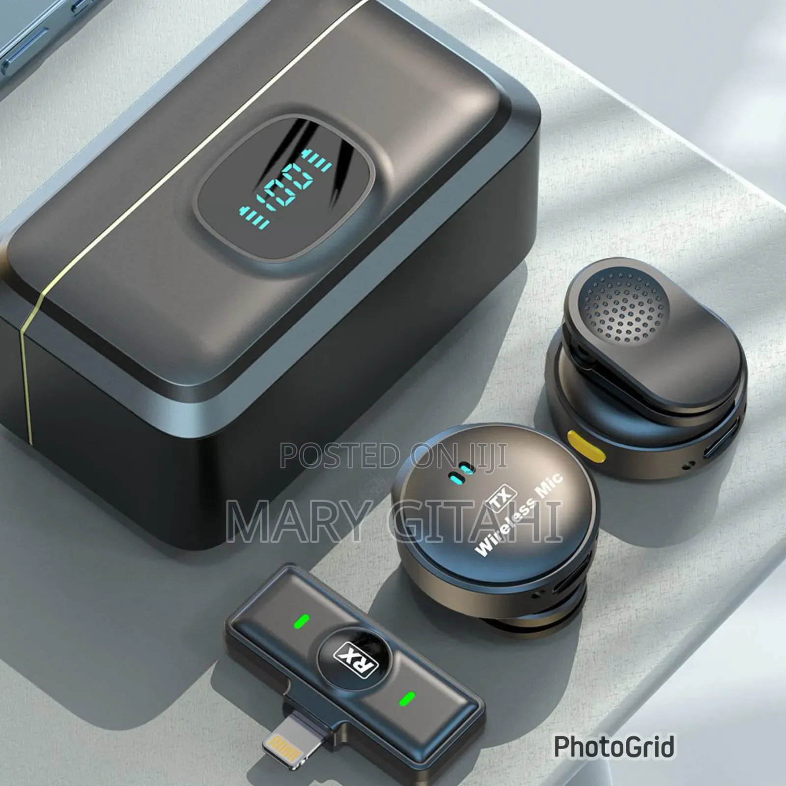 Wireless Lavalier Microphone 2.4g 
Noise Cancellation