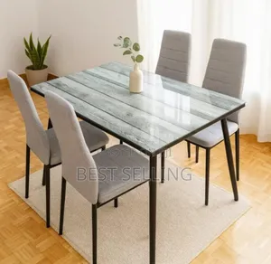 Brown 4 Seater Dining Table