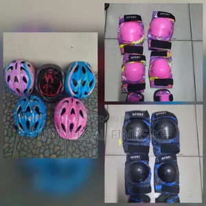 Get 7 In 1 Quality Helmet And Guards Heavy Duty Set