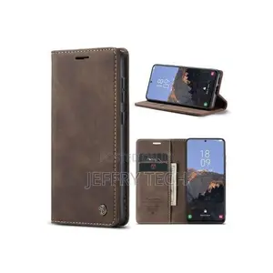 Caseme Oppo Reno 14 Retro Flip Wallet Suede Leather Cover Case, All-R