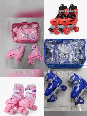 Quad Skates Shoes Blue Pink and Red High Quality