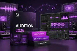 Adobe Audition 2026 – Professional Audio Editing Mixing