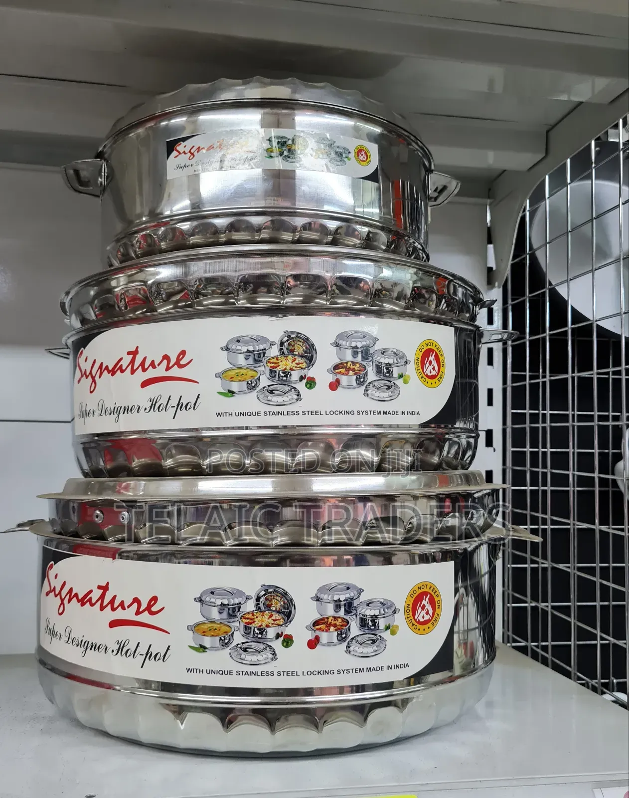 Signature 3 Set Hot Pots Stainless