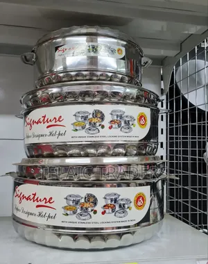 Signature 3 Set Hot Pots Stainless