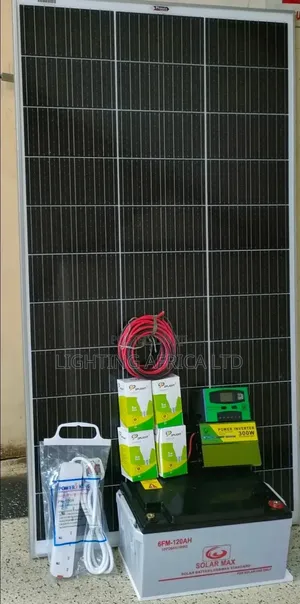 200w Solar - 120ah Battery - 300w Inverter - 20a Controller