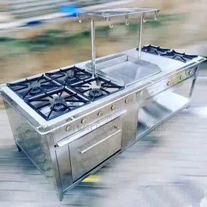 Combined Cooking Range Stainless Steel