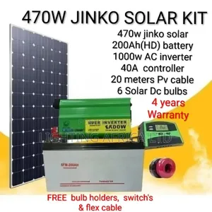 470w Jinko Solar Full Package Order and Pay on Delivery Country Wide