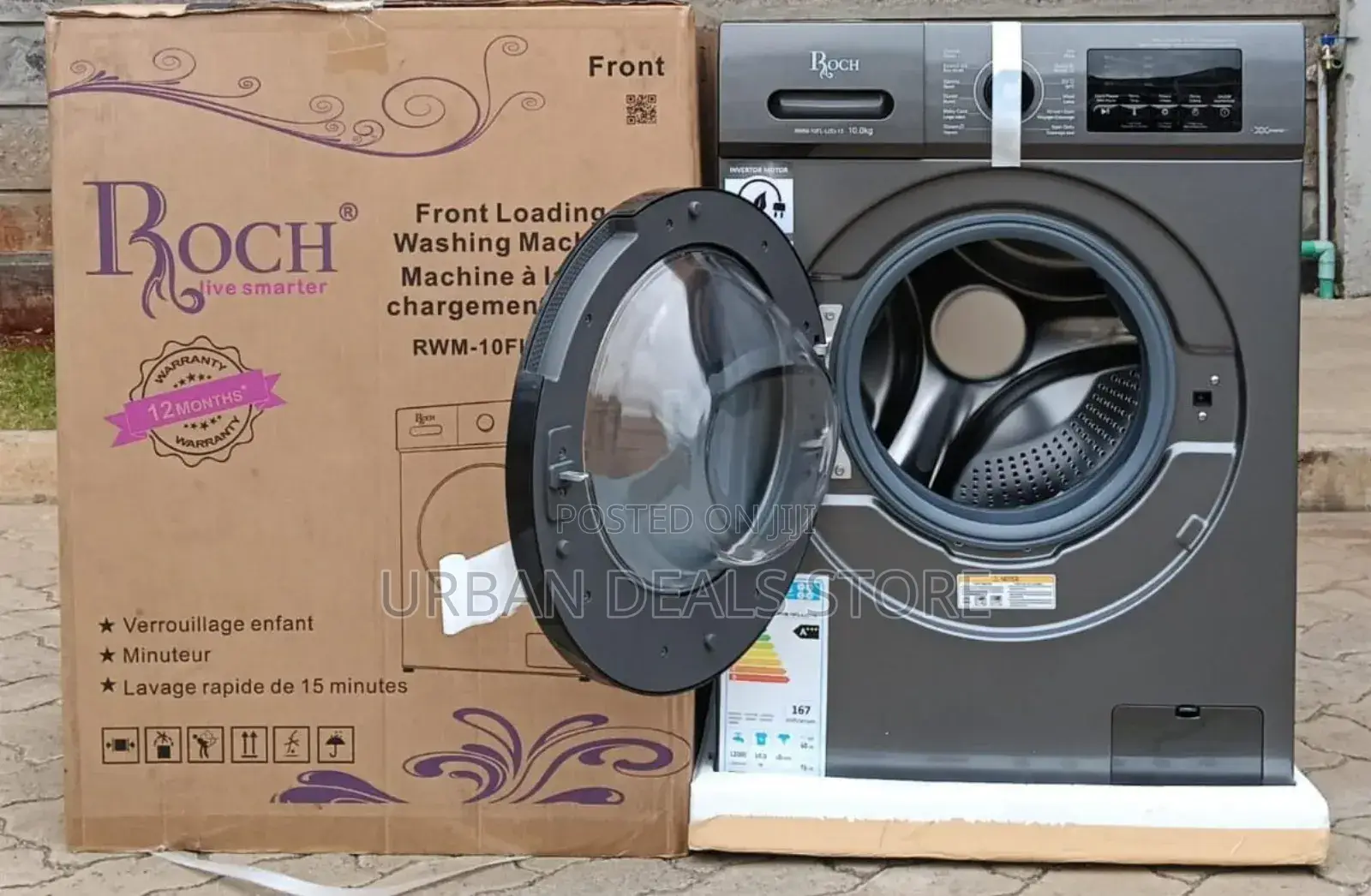 Roch 10kg Front Load Washing Machines