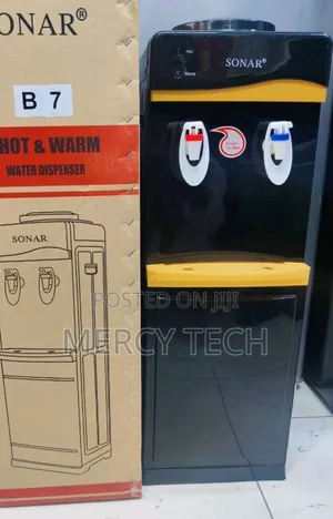 Black Sonar B7 Hot and Normal Free Standing Water Dispenser