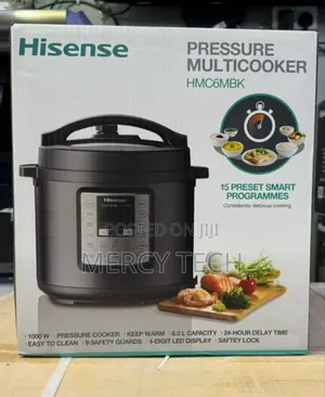 Hisense Pressure Cooker 6 Liters 6-in-1 Multi Cooker