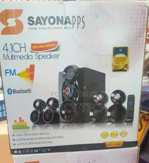 Sayona SHT-1148bt Multimedia Speaker Subwoofer System