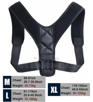 Adjustable Back Shoulder Posture Corrector Belt Ao