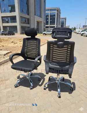 High Back Swivel Office Chair Headrest Chair