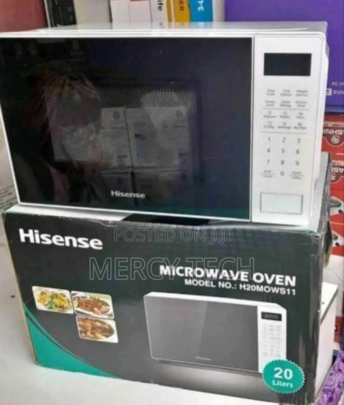 Hisense 20l Microwave- White.