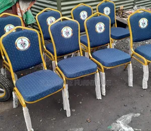 Blue Heavy Duty Conference Chairs