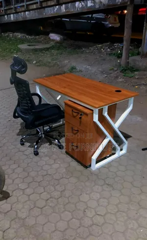 Simple Office Working Desk,Chair and Drawer