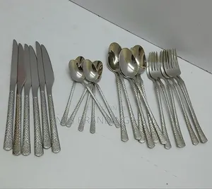 24pcs Luxury Cutlery Set Stainless Steel Ao