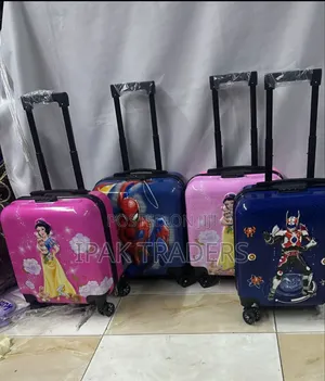 Kids’ Hard-Shell Suitcase Lightweight With Wheels and Pull Handle