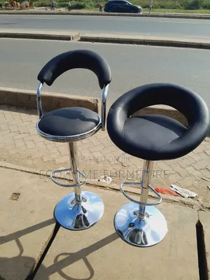 Black Counter Bar Stool