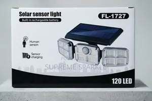 Solar Sensor Light (Model Fl-1727) With Motion Sensor