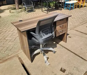 Secretarial Mesh Chair With Home Study Desk