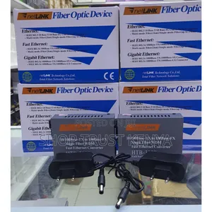 Netlink Fiber Media Converter 100base Single