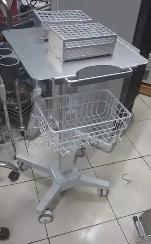 New Metallic Ultrasound Trolley / Ultrasound Stand